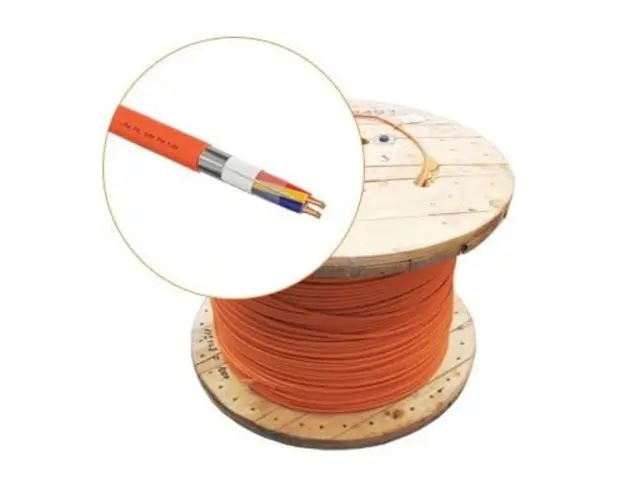 Cablu incendiu JE-H(St) H FE 180 E30/E90, ecranat, 2x2x1.5, tambur 500m, MEKAS KABLO MEK90-2x2x1.5-T