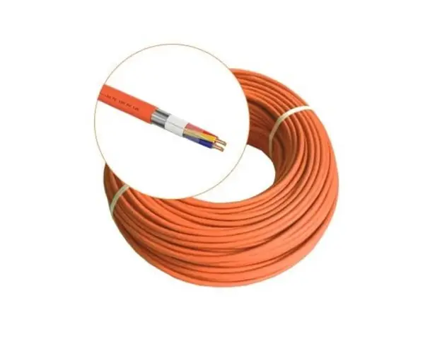 Cablu incendiu JHSTH E90, 4x2x0.8, manta ignifuga, rola 100m, JHSTH-4x2x0.8-E90