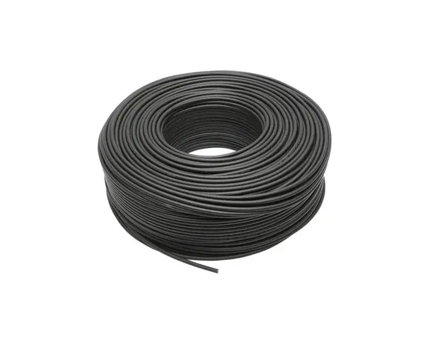 Cablu solar 6MM - Rola 100 metri - Negru
