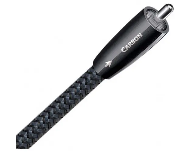 Cablu sonorizare RCA-RCA, lungime 1m, conector argintat, AudioQuest Carbon AUDHC-AQ-COAXCAR01
