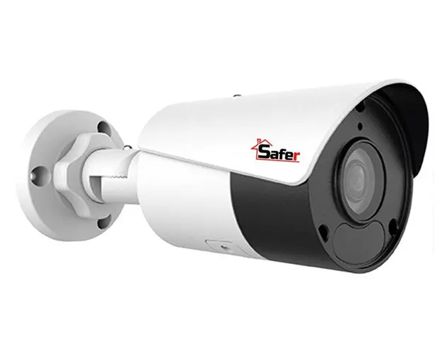 Camera IP 4K 8MP, 2.8mm, IR50m, Senzor luminos, PoE, ONVIF, MicroSD, IP67, Safer SAF-IPCBM8MP50ES-28