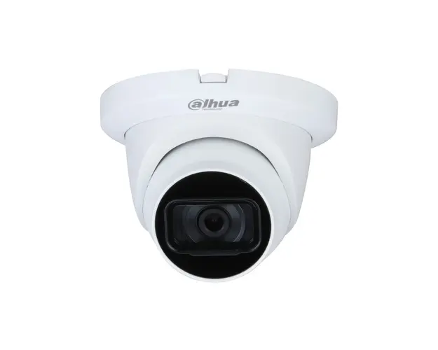 Camera de supraveghere HDCVI dome, pentru interior, 5MP, 2.8mm, IR 60m, 16:9 (wide), Microfon, Dahua HAC-HDW2501TMQ-A-0280B-S2