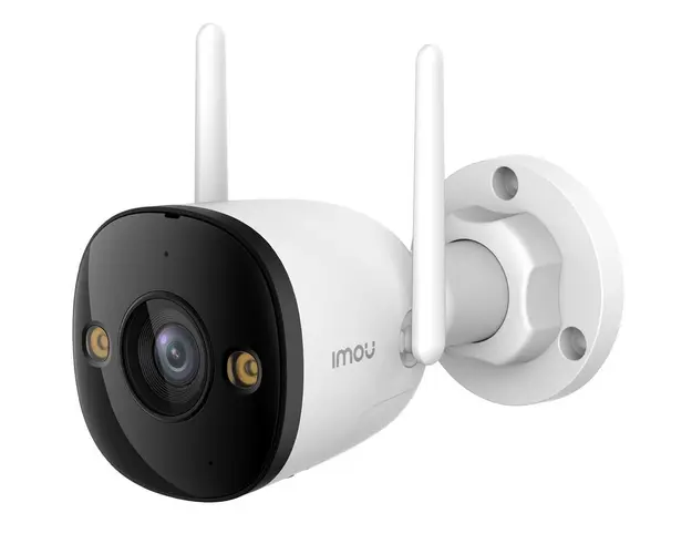 Camera de exterior Imou Bullet, Wi-Fi 6, 5MP, Iluminare duala IR si LED 30m, Audio, Alarma, MicroSD, IP67, IPC-S3EP-5M0WE