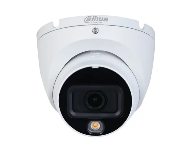Camera de interior cu microfon HDCVI si iluminare duala IR + LED20m, 2.8mm, Dahua HAC-HDW1801TLMP-IL-A-0280B-S2