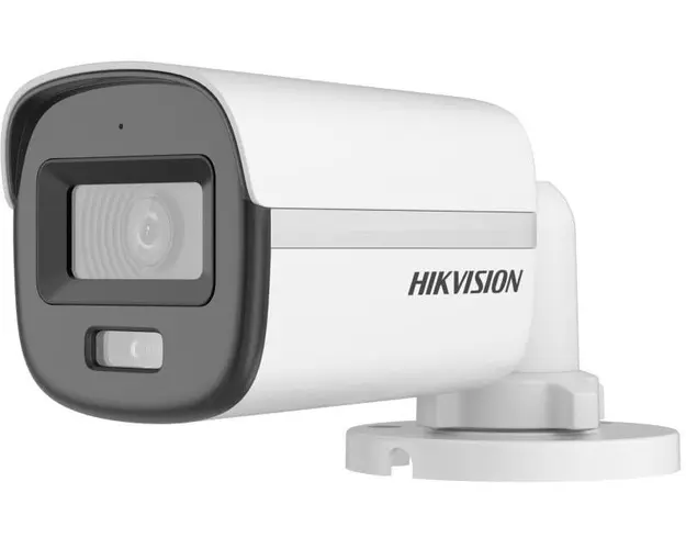 Camera de supravegher pentru exterior Hikvision Smart Hybrid, 3K, 2.8mm, Iluminare duala 20m, Microfon, IP67, DS-2CE10KF0T-LFS28
