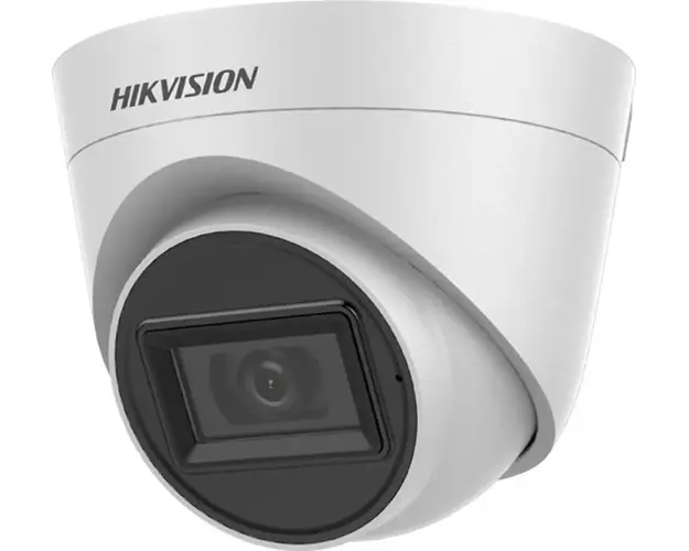 Camera de supraveghere analogica Hikvision, 5MP, 2.8 mm, IR 40m, Microfon, IP67, DS-2CE78H0T-IT3FS(2.8mm)