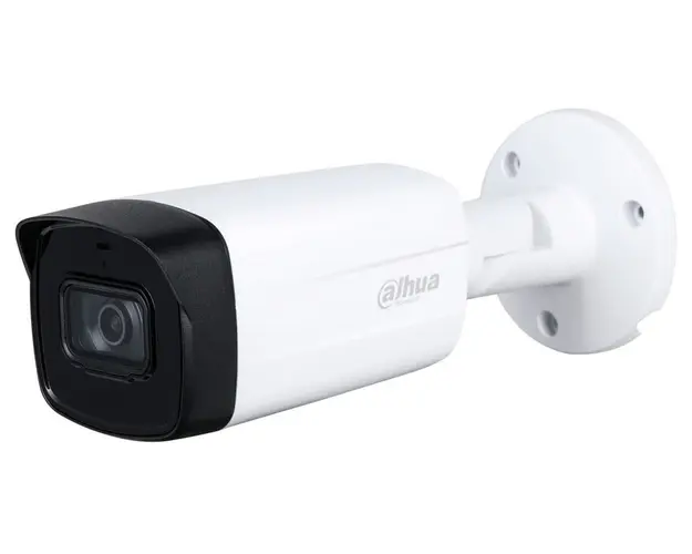 Camera de supraveghere exterior HDCVI, 2MP, lentila 3.6mm, IR 40m, Microfon, IP67, Dahua HAC-HFW1200TH-I4-A