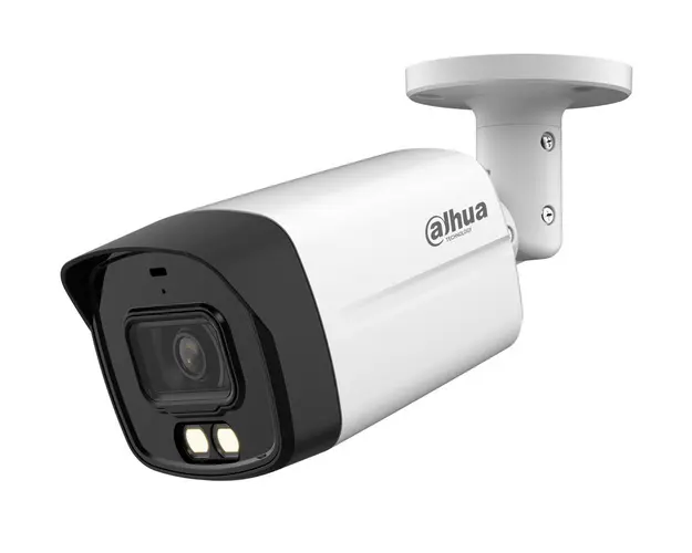 Camera de supraveghere Dahua, 5MP 2K, 2.8 mm, Iluminare duala 40m, Microfon, IP67, HAC-HFW1500TLM-IL-A-0280B-S2