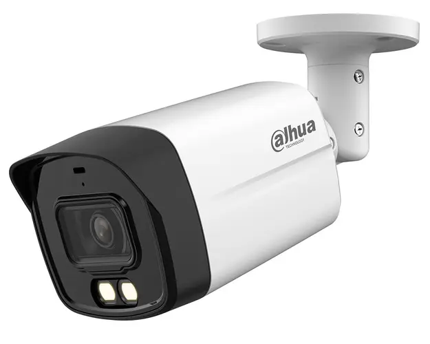 Camera de supraveghere exterior, 5MP, 3.6mm, Iluminare Duala 40m, Microfon, IP67, Dahua HAC-HFW1500TLM-IL-A-0360B-S2
