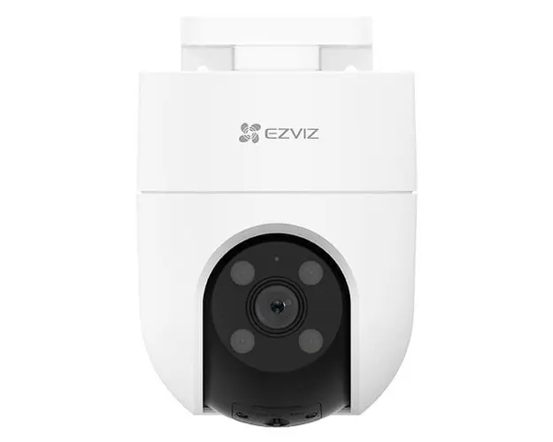 Camera de supraveghere EZVIZ CS-H8c (1080P), WIFI, Full HD, 4mm, Iluminare IR si LED 30m, Bidirectionala, slot MicroSD