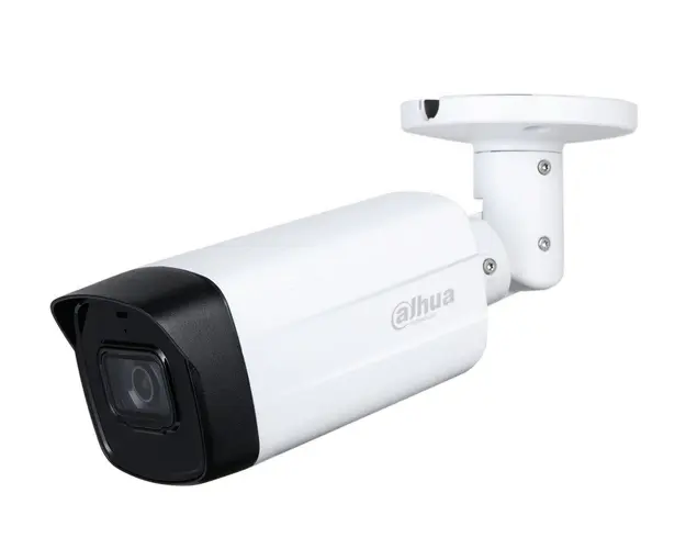 Camera de supraveghere HDCVI Dahua HAC-HFW1200TH-I8-A-0360B-S6, 2MP Full HD, 3.6mm, IR 80m, Microfon, IP67