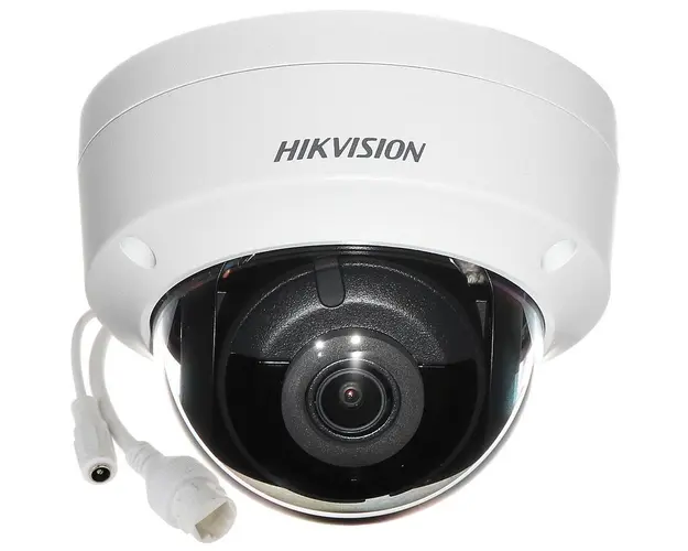 Camera de supraveghere Dome, IP, Hikvision, 4MP 2K, IR 30m, PoE, slot card, DS-2CD2143G2-I