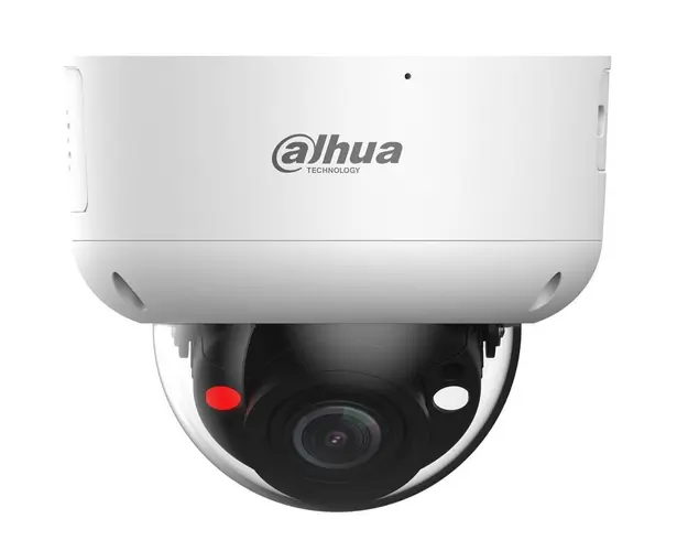 Camera de supraveghere interior IP, WizSense, 8MP, 2.7-13.5mm, Iluminare duala, Active Deterrence, Microfon, Difuzor, PoE, IP67, Dahua IPC-HDBW3849R1-ZAS-PV-27135