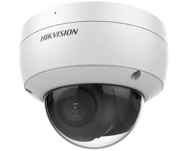Camera de supraveghere IP, 2MP, lentila 2.8mm, IR 30m, Acusense, PoE, IP67, IK10, Hikvision DS-2CD2123G2-IU(2.8mm)(D)