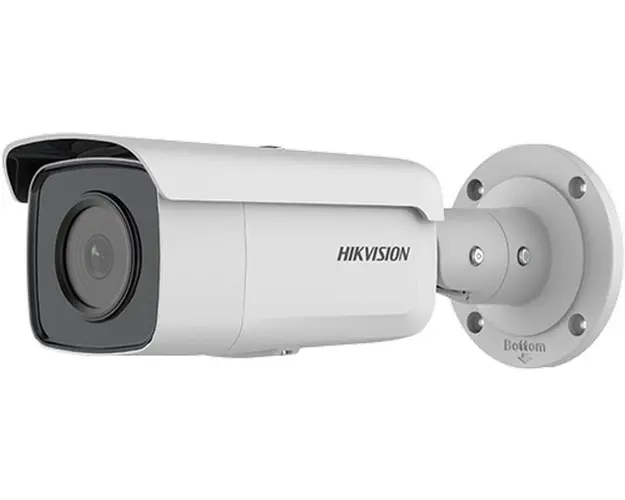 Camera IP, AcuSense, DarkFighter, 6MP 3K, 2.8 mm, IR 60m, Protectie perimetru, MicroSD, PoE, Hikvision DS-2CD2T66G2-2I2C