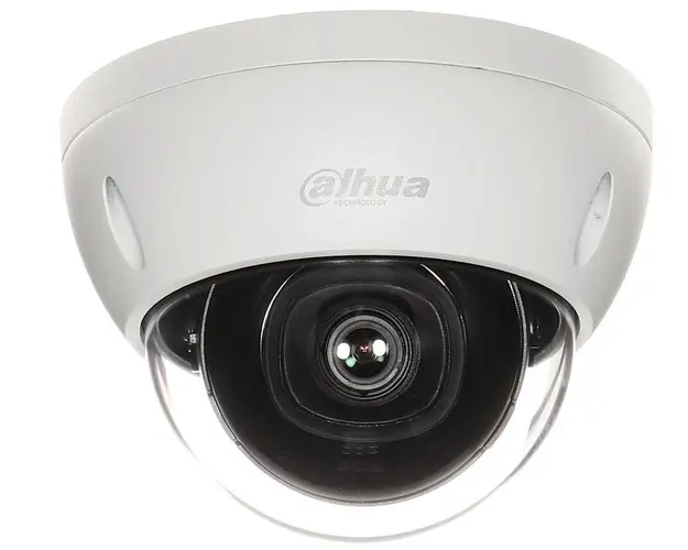 Camera de interior IP Dahua, 2MP, lentila 2.8mm, IR30m, PoE, IK10, IPC-HDBW1230E-0280B-S5