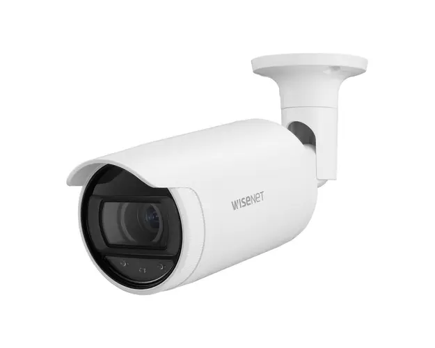 Camera de supraveghere IP Hanwha Flateye ANO-L6082R, Full HD - 2MP, Varifocala 3.3-10.3mm, IR 30m, MicroSD, PoE, IP66