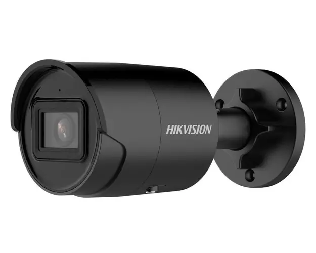 Camera IP Hikvision DS-2CD2086G2-IU(2.8mm)(C)(BLACK) AcuSense, 8MP, 2.8mm, DarkFighter, IR 40m, Microfon, slot MicroSD, PoE
