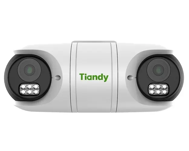 Camera de supraveghere IP PT seria Spark Tiandy, Dual Lense, 2MP, IR 50m, PoE, Microfon, IP67, TC-C32RN-I5-28V4.2
