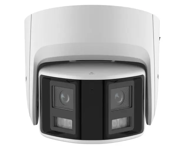 Camera de supraveghere Panoramica ColorVu Hikvision DS-2CD2347G2P-LSU/SL(2.8mm)(C), 4MP, 2.8mm, LED alb 30m