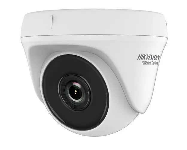 Camera de supraveghere dome, 4 in 1, 2MP, lentila fixa 2.8mm, Smart IR 20m, Hikvision, HWT-T120-P