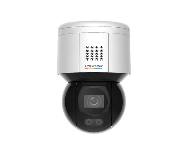 Camera IP, 4 MP, mini PT Dome, Wi-Fi, LED alb 30 m, lentila 4 mm, PoE, comunicare bidirectionala, Hikvision, DS-2DE3A400BW-DE-W(F1)(T5)