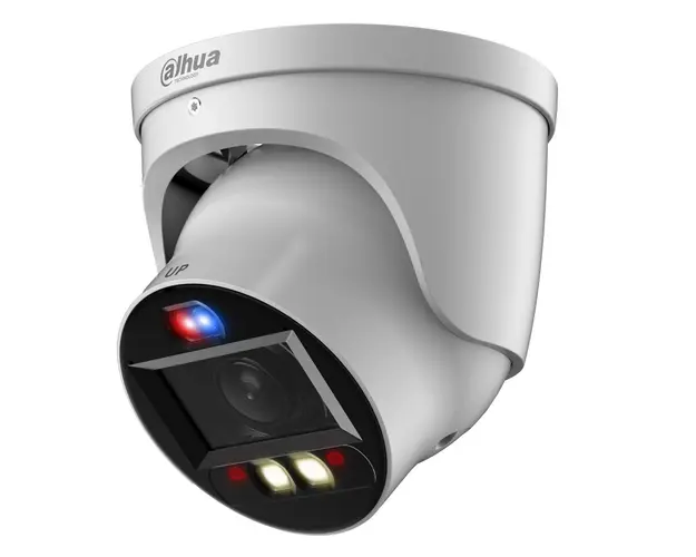 Camera IP Dahua, 4K, Varifocala, WizSense, Alarma acustica si vizuala (Rosu si albastru), Iluminare duala 50m, IPC-HDW3849H-ZAS-PV-27135