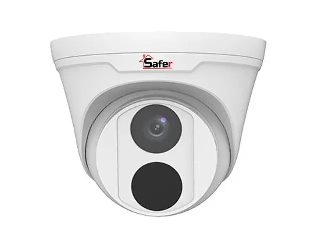 Camera IP de interior, 8MP, 2.8mm, IR 30m, Poe, Safer, SAF-IPCDM8MP30-28