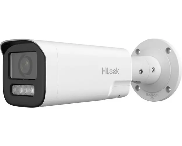 Camera IP exterior Hikvision HiLook IPC-B640HA-LZU/SL(2.8-12mm), 4MP, Iluminare Duala, varifocala 2.8-12mm, Audio, PoE, IP67