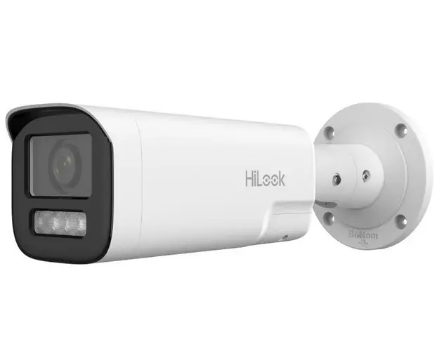 Camera IP exterior Hikvision HiLook IPC-B660HA-LZU/SL(2.8-12mm), 6MP, Iluminare Duala, varifocala 2.8-12mm, Audio, PoE, IP67