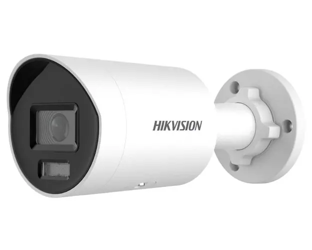 Camera IP exterior Hikvision DS-2CD2086G2H-IU(2.8mm)(EF), AcuSense, Darkfighter, 8MP 4K, 2.8mm, IR 40m, Microfon, PoE, IP67