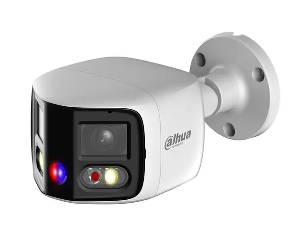 Camera IP WizSense, EPTZ, 8MP, Lentila duala, Iluminare Duala, Alarma, Slot microSD, PoE, IP67, Dahua IPC-PFW3849S-A180-E2-AS-PV