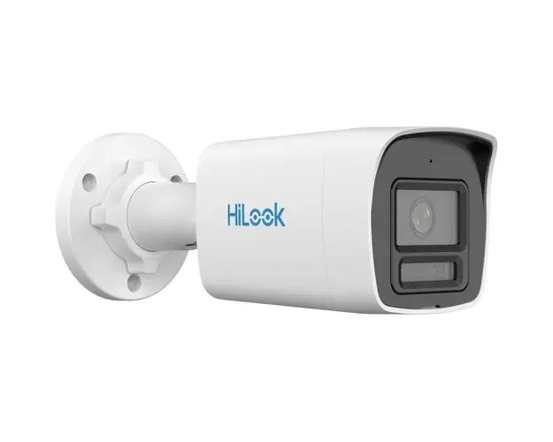 Camera supraveghere IP Hikvision HiLook IPC-B169HA-LU, 6MP, Iluminare duala 30m, 2.8mm, ColorVu, Microfon, Poe, IP67