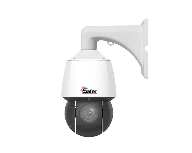 Camera Speed Dome IP, 4MP, Lentila Varifocala 4.8-120, Starlight, IR 100m, Zoom optic 25x, MicroSD, PoE+, Safer SAF-IPCSD4MP100LH-25X