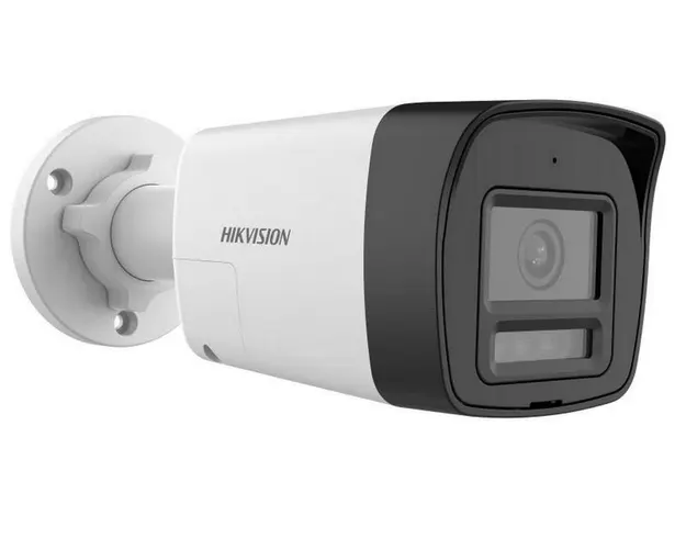 Camera supraveghere exterior Turbo HD Hikvision DS-2CE16D0T-LTS(2.8mm), 2MP FULL HD, Iluminare Duala, Audio, IP67