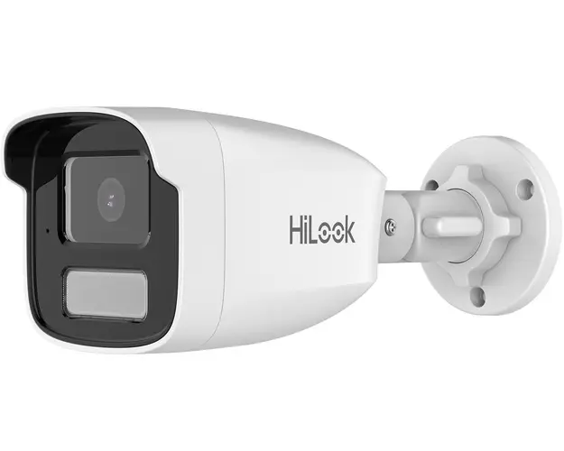 Camera supraveghere IP Hikvision HiLook IPC-B460HA-LU(4mm), 6MP, 4mm, Iluminare duala 50m, Microfon, PoE, IP67