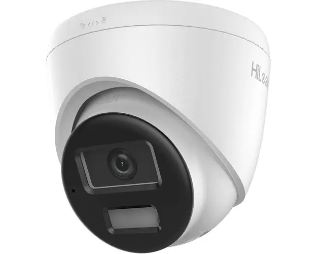 Camera supraveghere IP Hikvision HiLook IPC-T280HA-LUF/SL, 8MP, 2.8mm, PoE, Iluminare duala 30m, Microfon si difuzor, IP67
