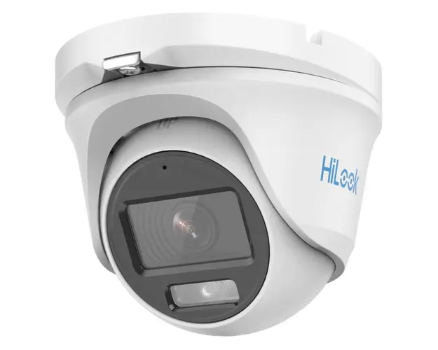 Camera Turret Hikvision HiLook ColorVu THC-T159-MS, 3K 4MP, 2.8 mm, LED alb 20m, IP 66