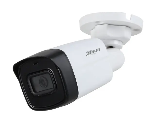 Camera pentru exterior rezolutie 5MP, 2K+, IR 40m, lentila 2.8mm, Dahua, HAC-HFW1500TL