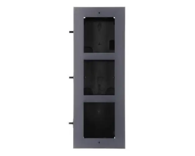 Carcasa videointerfon 3 module, montaj ingropat Hikvision DS-KD-ACF3