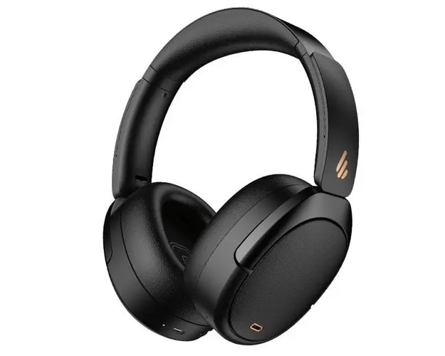 Casti wireless Edifier WH950NB-BK, Bluetooth, microfon, pliabile, aplicatie mobila