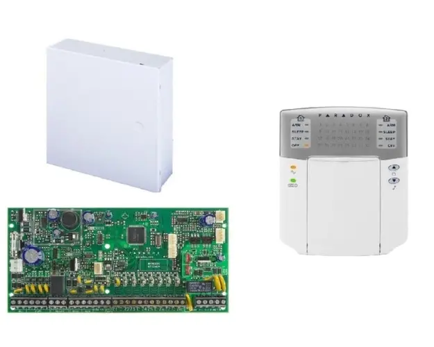 Centrala alarma antiefractie Paradox Spectra cu tastatura SP6000+K32+