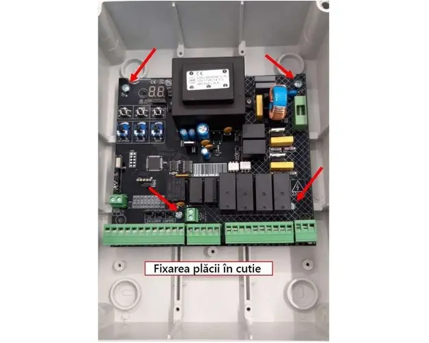 Centrala de comanda automatizare batanta 230V 2 canate LINO-BOARD