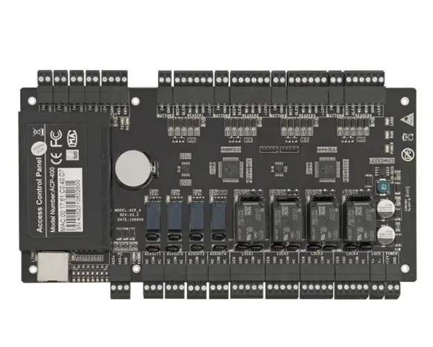 Centrala de control acces si pontaj, 4 usi TCP/IP, CCA3-4-1