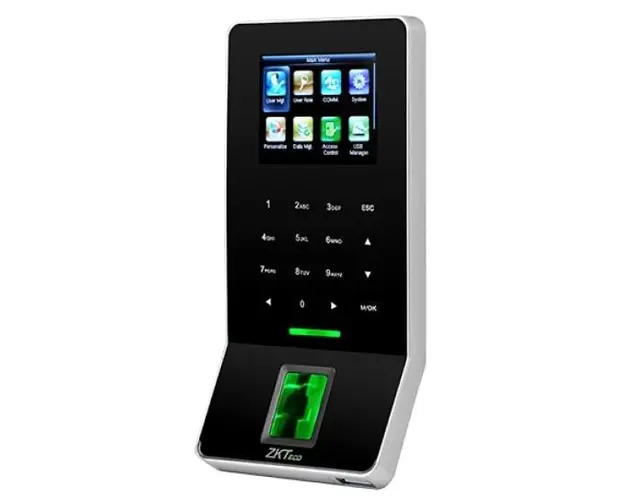 Centrala de control acces si pontaj amprenta, cod si card 125Khz - F22
