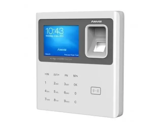 Centrala pontaj biometric sau card RFID, 3000 de utilizatori, Anviz W1-Pro