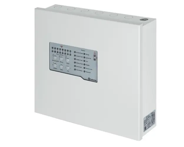 Centrala de detectie incendiu conventionala, 4 zone, 32 de detectori, TEKNIM TFP-4404