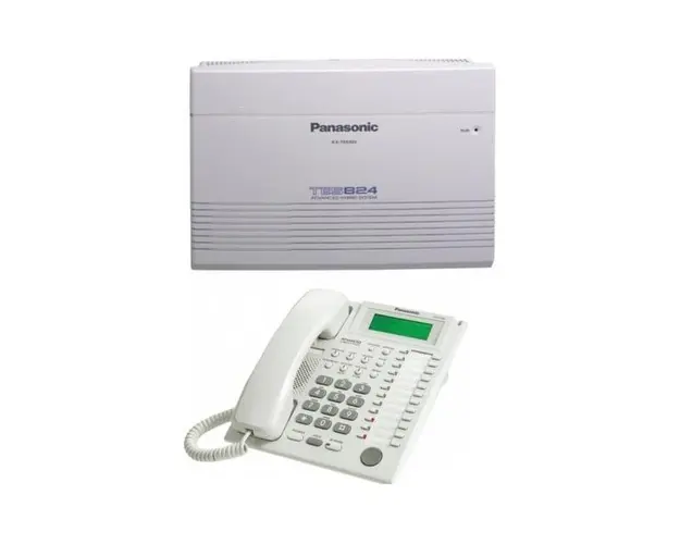 Centrala Telefonica 3 linii externe 8 interioare Panasonic KX-TES824CE