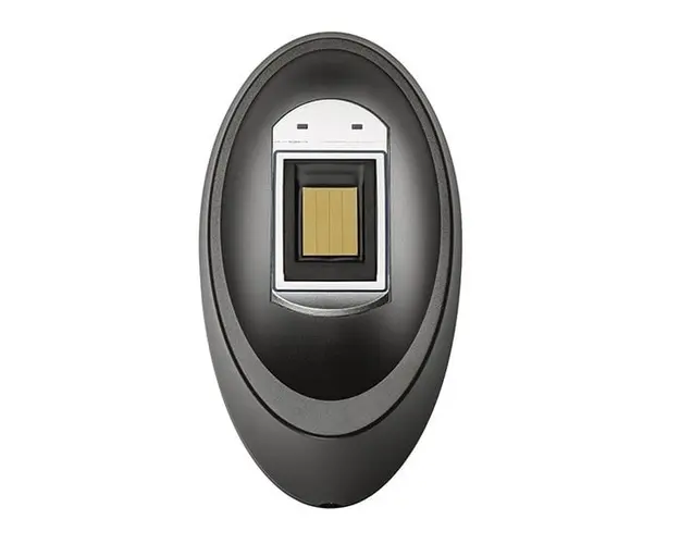 Cititor de proximitate Mifare 13.56MHz, cu amprenta Rosslare AY-B1660A, Wiegand 26, buzzer, 2 LED-uri