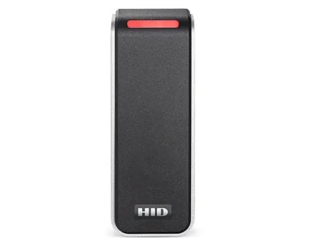 Cititor de proximitate RFID si Mifare HID SIGNO20, 2.4GHz Bluetooth, Wiegand, LED multicolor, buzzer, IP65